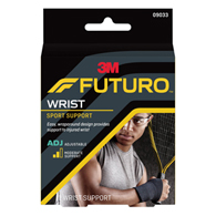3M 09033ENR Futuro Sport Adjustable Wraparound Wrist Support, 4.5 to 9.5 in (CS/12)