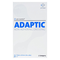 3M 2015 Adaptic Oil Emulsion Impregnated Dressing, 3 x 8 in (BX/24)