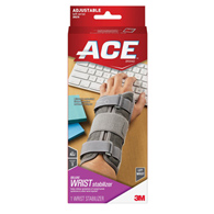 3M Ace 3M 205276-3M Ace Left Wrist Brace, One Size Fits Most, Wrist & Hand