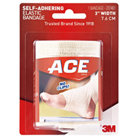 3M 207461 Ace Self-Adherent Closure Elastic Bandage, 3 in Width (CS/72)