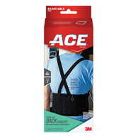 Ace 3M 208605-3M Ace Back Support Belt, Adjustable, One Size Fits Most, Torso