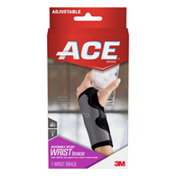 3M Ace Reversible 3M 209623-3M Ace Wrist Brace, Reversible, Left or Right Hand, Wrist & Hand (BX)
