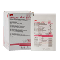 3M Medipore 3M 3562 Medipore Sterile Adhesive Dressings, 2 x 2-3/4 in (BX/50)