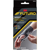 Futuro Compression Stabilizing 3M 48400ENR Futuro Compression Stabilizing Right Wrist Brace, Small/Medium, Wrist & (CS/12)