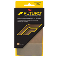 3M Futuro 71015NEN Compression Pantyhose, Large, Nude (Pair)