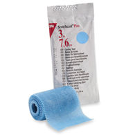 3M Scotchcast Plus 3M 82003L Scotchcast Plus Light Blue Cast Tape, 3 in x 4 yd, Cast & Splint (BX/10)
