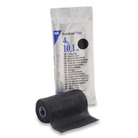 3M Scotchcast Plus 3M 82004A Scotchcast Plus Black Cast Tape, 4 in x 4 yd, Cast & Splint Bandages (BX/10)