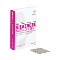 Silvercel Non-Adherent 3M 900202 Silvercel Silver Alginate Dressing, 2 x 2 in, Antimicrobials (BX/10)