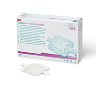 3M Tegaderm 90610 High-Performance Foam Dressing with Border, 3-1/2 x 3-1/2 in (CS/40)