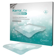 3M CWL1008 KerraLite Cool Border 4 in x 4 in Hydrogel Wound Dressing (CT/5)