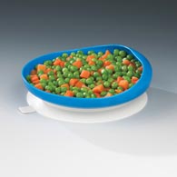 Ableware 745350012 Scooper Plate with Suction Cup Base by Maddak