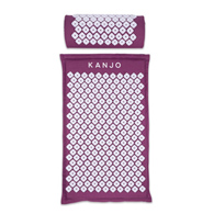 Kanjo Acutens KANAMEM-Kanjo Memory Foam Acupressure Mat Set, Purple, Massage Equipment