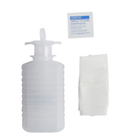Amsino AS136-AMSure Irrigation Tray with Ring Syringe, 60 mL, Irrigation Trays (CS) - AMSure Irrigat