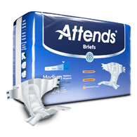 Attends DDA DermaDry Advance Briefs-Case Quantities