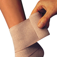 Comprilan BSN Medical 01029000-Comprilan Clip Detached Closure Compression Bandage, 4-7/10 Inch x 5-