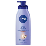 Nivea Shea Daily Moisture Beiersdorf 07214001243-NIVEA Shea Nourish Body Lotion, 16.9 oz., Moisturiz