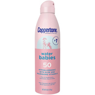Coppertone Water Babies Beiersdorf 07214002717-Coppertone Water Babies Sunscreen Spray, SPF 50, Suns