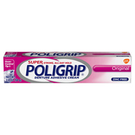 Super Poligrip Original Block Drug Company 31015805455-Super Poligrip Original Denture Adhesive Crea