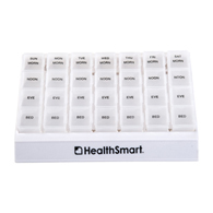 Briggs Healthcare 640-8223-0000 Weekly Medication Planner Pill Holder
