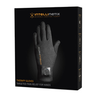 Intellinetix Brownmed 07230-Intellinetix Arthritis Vibrating Gloves, Small, Black, New Items (PR)