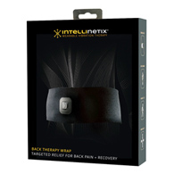 Intellinetix Brownmed 07239-Intellinetix Back Vibration Therapy Wrap, One Size Fits Most, Vibration 