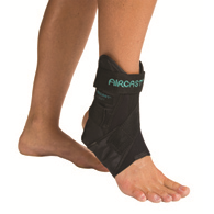 AirSport DJO 02MML-Aircast Airsport Left Ankle Support, Medium, Ankle, Foot & Toe