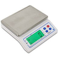 Digital Portion Scale, 7 lb Capacity, 5 UOM including 3000 g x 1 g - Detecto PS7