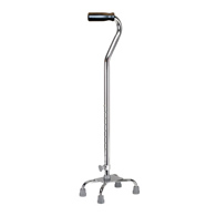 Drive Medical 10301-4 Aluminum Small Base Quad Cane, 30 to 39 in (CS)