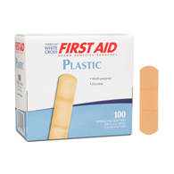 Dukal 1010300 American White Cross First Aid Strips, 5/8 x 2-1/4 in (CS)