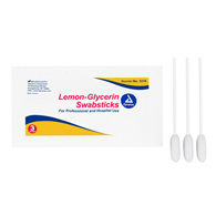 Dynarex Dynarex 1216-dynarex Lemon-Glycerin Oral Swabsticks, Oral Care Swabs (CS) - dynarex Lemon-Gl