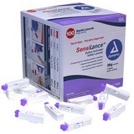 SensiLance Dynarex 7125-SensiLance Safety Lancet, Lancets & Lancing Devices (BX) - SensiLance Safety