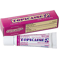Topicaine Esba Laboratories TOP5-010-TCRC-Topicaine Lidocaine Pain Relief, 10 Gram, Pain Relief