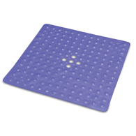 Essential Medical Supply B3417B Shower Mat-Transparent Blue
