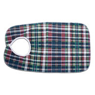 Essential Medical Supply C3045 Deluxe 18"x30" Bib-Plaid