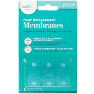 Evenflo Midway Importing 5146111-Evenflo Breast Pump Replacement Membrane, Breast Pump Accessories (