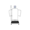 Healthometer 1100KL-EHR ADA-Compliant Bariatric Scale w/ X-Wide Rails, Digital Hgt Rod - No Wireless