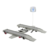 Digital Portable Wheelchair Scale, 800 lb/363 kg Capacity, Healthometer 2400KL
