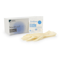 NitriDerm Innovative Healthcare 135265-NitriDerm Nitrile Surgical Glove, Size 6.5, White, Exam Glove