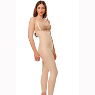 Isavela BS07 Body Suit w/ Suspenders-Zipper on Both Sides 