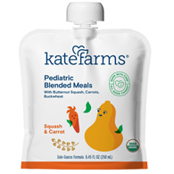 Kate Farms 811112030119-Pediatric Tube Feeding Formula Kate Farms Squash / Carrot Flavor 8.45 oz. / 
