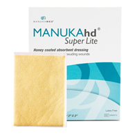 MANUKAhd Super Lite Manukamed MM0070-MANUKAhd Super Lite Honey Impregnated Wound Dressing, 2 x 2 Inc
