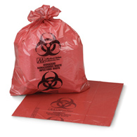 McKesson 03-4543-ULTRA-TUFF Infectious Waste Bag, 40-45 gal, Biohazard Bags (CS) - ULTRA-TUFF Infect