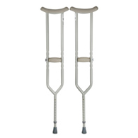 McKesson 146-10406-McKesson Underarm Crutches, 5 ft. 2 in. � 5 ft. 10 in., Crutches (PR)