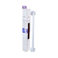 McKesson 146-RTL12018-McKesson Wall Grab Bar, White Steel, 18-Inch Length, Safety & Grab Bars