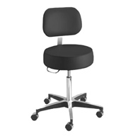 Exam Stool w/ Casters & Pneumatic Height Adjustment, McKesson 81-11001BUS393