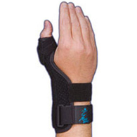 Medical Specialties 223180-Thumb Support Black, Finger & Thumb