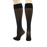 6 Pack - Ladies Sheer Knee-High Compression Stockings, 8-15 mmHg - 3 Sizes - Mobius Wellness 506