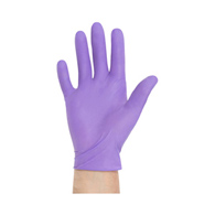 Purple Nitrile-Xtra O&M Halyard 14263-Purple Nitrile-Xtra Nitrile Extended Cuff Length Exam Glove, E