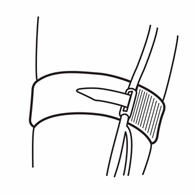 Halyard O&M Halyard 36600-Halyard Leg Strap, Urological Accessories (BX) - Halyard Leg Strap