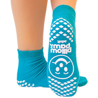Pillow Paws Single Imprint Terries Pillow Paws 1096-Pillow Paws Single Tread Terries Slipper Socks, 